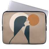 Boho Woman Sun Laptopschutzhülle (Vorderseite)