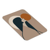 Boho Woman Sun Magnet (Rechte Seite)