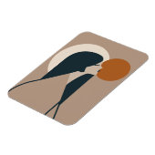 Boho Woman Sun Magnet (Linke Seite)