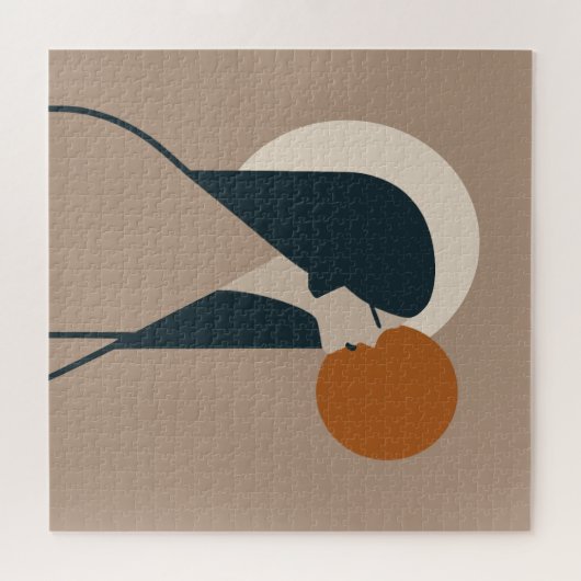 Boho Woman Sun Puzzle (Horizontal)