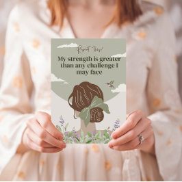 Boho Women Empowerment Positive Affirmative Cards