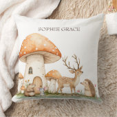 Boho Woodland Animals Baby Kissen (Decke)