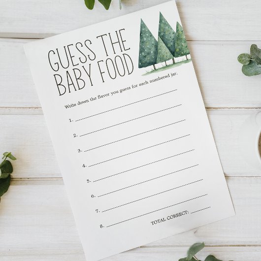 Boho Woodland Animals Baby Showroom Ratet Food Gam Flyer