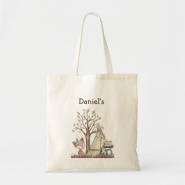 Boho Woodland Animals Kinderzimmer Tote Bag Tragetasche