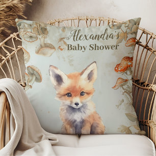 Boho Woodland Babydusche Kissen