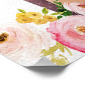 Boho Woodland Bär Kinderzimmer Plakat Kunst, Dicht (Ecke)