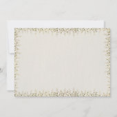 Boho Woodland Critters Kinderdusche Einladung (Rückseite)