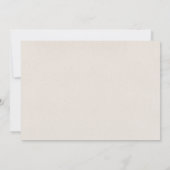 Boho Woodland Einladung (Rückseite)