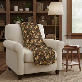 Boho Woodland Foods Mushrooms | Herbstfarben Sherpadecke