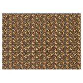 Boho Woodland Foods Mushrooms | Herbstfarben Tischdecke (Vorderseite (Horizontal))