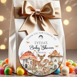 Boho Woodland Forest Animals Babydusche Geschenkanhänger