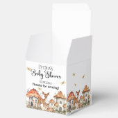Boho Woodland Forest Animals Babydusche Geschenkschachtel (Geöffnet)