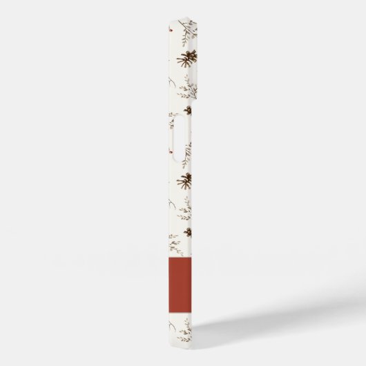 Boho Woodland Winterberry Pattern Case-Mate iPhone Hülle (Rückseite / Rechts)