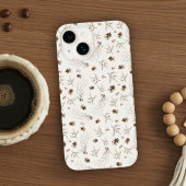 Boho Woodland Winterberry Pattern Case-Mate iPhone Hülle