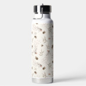 Boho Woodland Winterberry Pattern Trinkflasche (rechts)