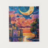 Boho Woven Wall Tapestry for Cozy Home Decor Wandteppich (Vorderseite)