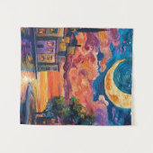 Boho Woven Wall Tapestry for Cozy Home Decor Wandteppich (Vorderseite (Horizontal))