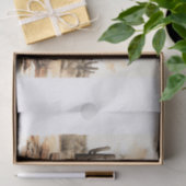 Boho Wüste Blumenstrauß Kunst, Dichtung und Musik Seidenpapier (Geschenk)