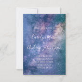 Boho Wüste Himmel Himmelfahrt moderne rustikale bo Einladung (Vorderseite)