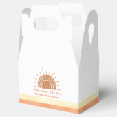 Boho Wüste kommt hier die Son Baby Dusche Geschenkschachtel (Geöffnet)