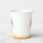 Boho Wüste kommt hier die Son Baby Dusche Pappbecher (Links)