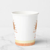 Boho Wüste kommt hier die Son Baby Dusche Pappbecher (Rechts)