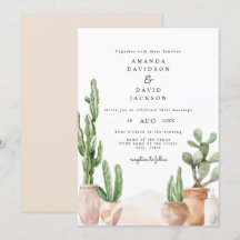 Boho Wüste Mexican Cactus Bohemisch Chic Wedding