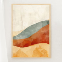 Boho Wüste Ruhige Print 3 of 3 Poster