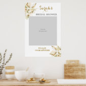Boho-Wüsten-Brautjunggesellinnenabschied-Foto-Prop Poster (Küche)