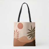 Boho-Wüsten-Sonne  Tasche (Vorderseite)