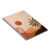 Boho Wüsten-Sonnen-Notizbuch Notizblock (Rechte Seite)