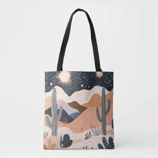 Boho-Wüsten-Tasche Tasche (Vorderseite)