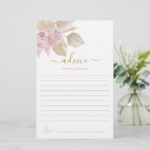 Boho Wüstenempfehlung für die Mama als Karte (Stehend Vorderseite)