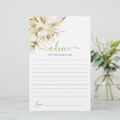 Boho Wüstenempfehlung für die Mama als Karte (Stehend Vorderseite)