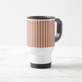 Boho-Wüstenstreifen-Design Reisebecher (VorderseiteRechts)