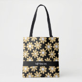 Boho Yellow Daisy Best Mimi Ever Tasche (Vorderseite)