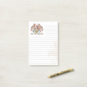 Boho You Are Enough linierte 3M Post-it® Notizen (Auf Schreibtisch)