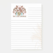 Boho You Are Enough linierte 3M Post-it® Notizen (Vorderseite)