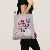 Boho Zen Botanical On Pink & Lilac Circles Tasche (Von Nahem)