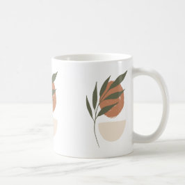 Boho Zen Minimalistisch Botanical Kaffeetasse