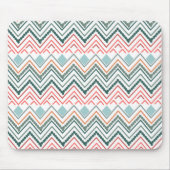 Boho Zickzack Mousepad (Vorne)