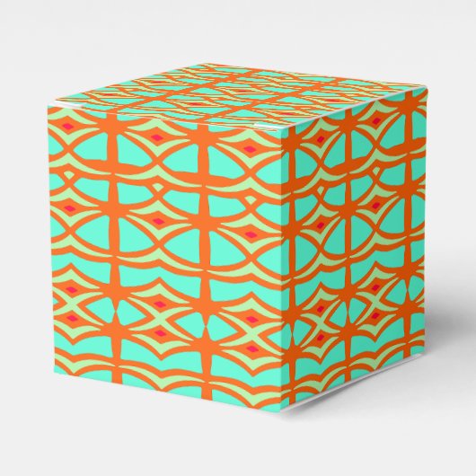 Boho-Ziergeominimal Ost Geschenkschachtel (Vorderseite)