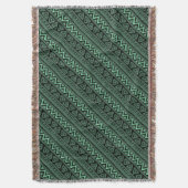 Boho ZigZag Decke (Vorderseite Vertikal)