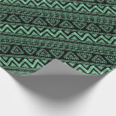 Boho ZigZag Geschenkpapier (Ecke)