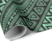 Boho ZigZag Geschenkpapier (Rolleneckpunkt)