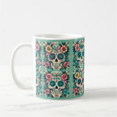 Boho Zuckerschädel Kaffeetasse (Links)