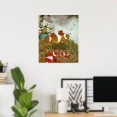 Bohol Clown Fish Family Poster (Heimbüro)
