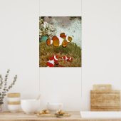 Bohol Clown Fish Family Poster (Küche)