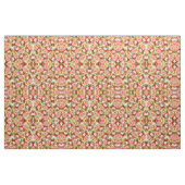 Bohomien pinkfarbene rote Rosen Blumenmuster Stoff (Yard (91,4 cm))