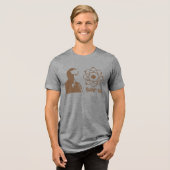 Bohr-ing Tri-Blend Shirt (Vorderseite voll)